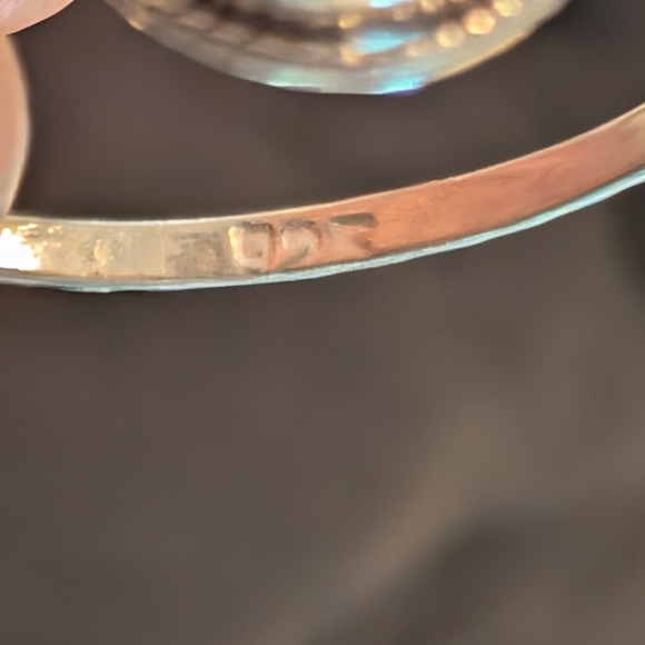 Natural Amethyst Teardrop Ring Solid Sterling Silver Size 8.5 🆕 - Picture 4 of 7